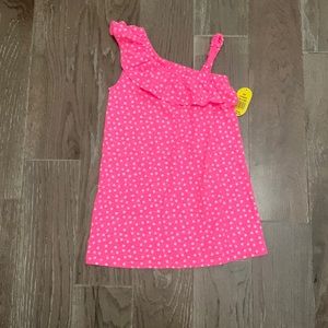 NWT Girls one shoulder dress size 4